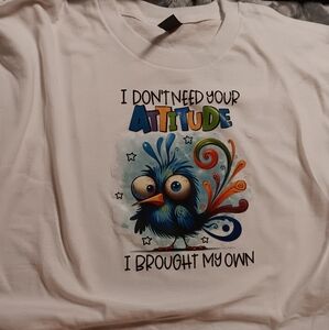 Colorful Bird Attitude T-Shirt